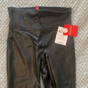 SPANX faux leather leggings